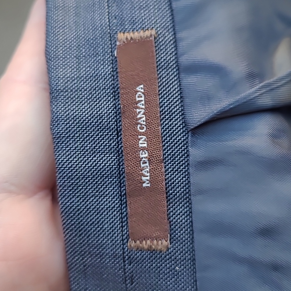 Peter Millar Recent Grey Weave Solid Wool Canada … - image 6